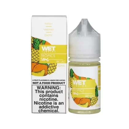WET LIQUIDS Tropics SaltNic – 30 ml - Vapebazaar Pk