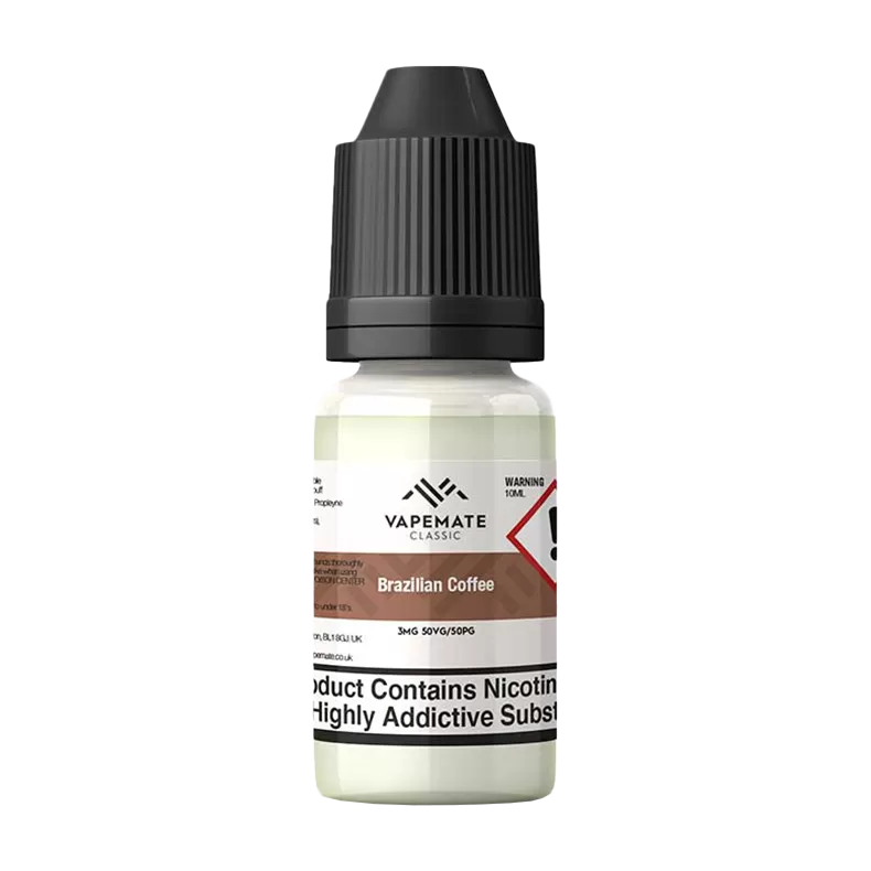 Vapemate Classic Brazilian Coffee 10ml - 50VG / 50PG / 0mg - Ecigwizard