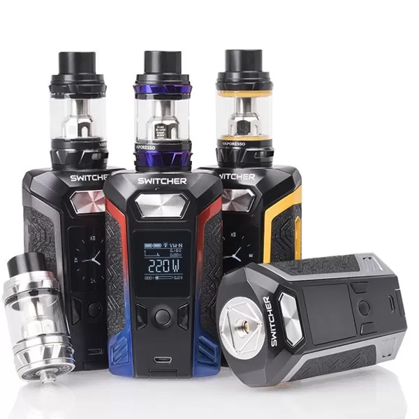Vaporesso Switcher 220W with NRG TC Kit (With Batteries) - Image 3
