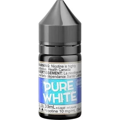 Pure White SALT by Cloud Haven E-Liquid - Alberta, Federal (BC SK NL); 10mg/mL, 20mg/mL