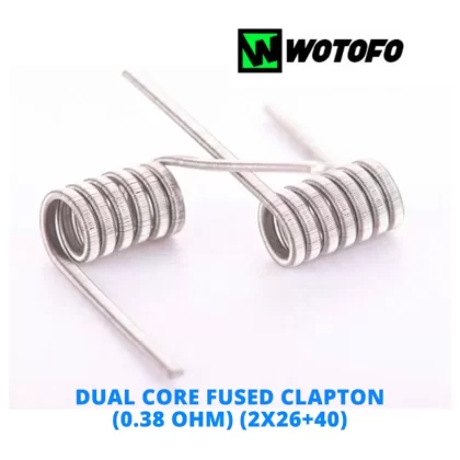Wotofo Fused Clapton Prebuilt Wires - Pair of