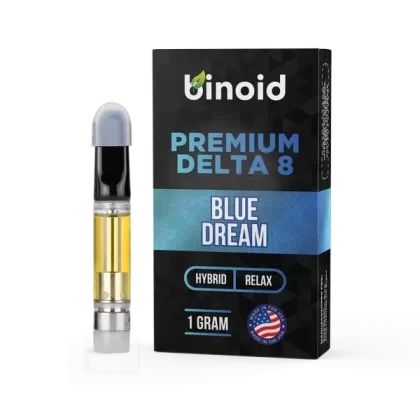 Binoid Delta 8 THC Vape Cartridge Blue Dream