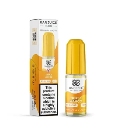 BAR JUICE TRIPLE MANGO 10ML NIC SALT E-LIQUID