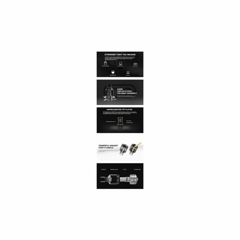 VOOPOO TPP Pod Tank 5.5ml Atomizer - Bangvapeaustralia - Image 2
