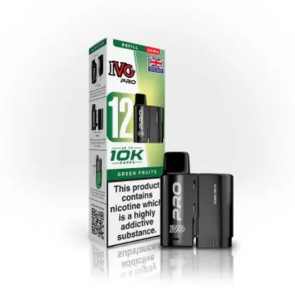 IVG Pro Green Fruits Refill - Nicotine Strength#20mg (DCEB90)