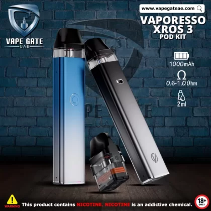 VAPORESSO XROS 3 1000mAh POD SYSTEM - Navy Blue