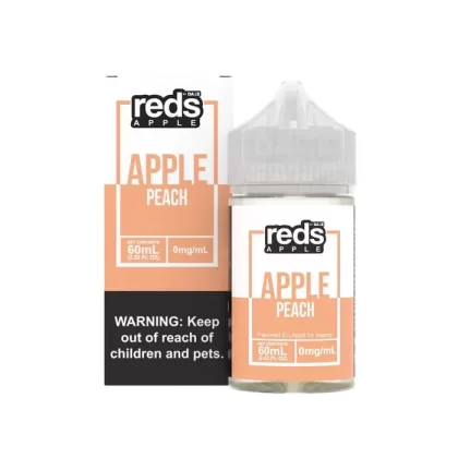 Reds Apple Peach eJuice - Vape Product; Vape Product, Vape Product; 7 Daze