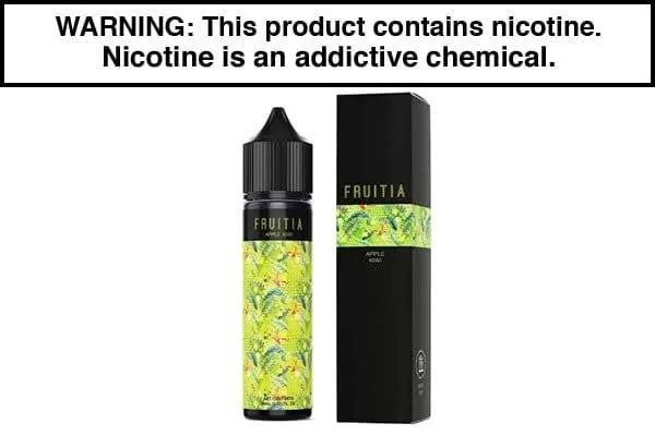 APPLE KIWI BY FRUITIA 60ML - Vapejuice