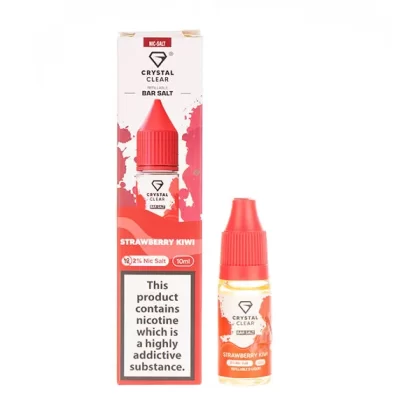 Strawberry Kiwi Nic Salt E-Liquid by Crystal Clear - 10mg