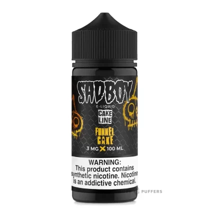 Sadboy Cake Line – Funnel Cake 100mL - Vape Product, Vape Product