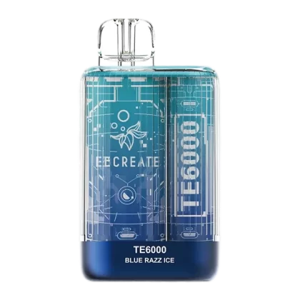 Blue Razz Ice EB TE6000 - Site#VAP~Nicotine#40mg~Size#Single>5 Pack