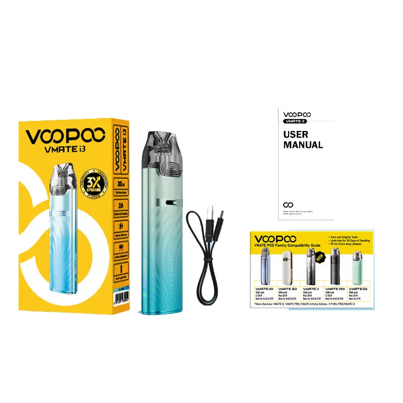 VOOPOO VMATE i3 Pod Kit 30W - Neon - Image 3