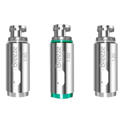 Aspire Breeze- Breeze 2 Starter Kit Replacement Coils 0.6 Ohm (5PCS-PACK) - 1.0ohm