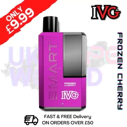Frozen Cherry IVG 5500 Smart Disposable Kit – ONLY £9.99