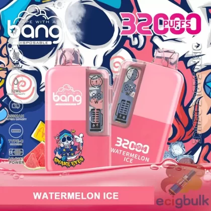 Bang 32000 Disposable Vape: 32000 Puffs, 12 Flavors & Adjustable Power
