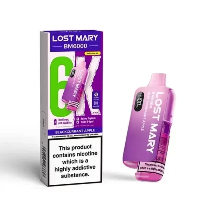 Lost Mary BM6000 Blackcurrant Apple Kit