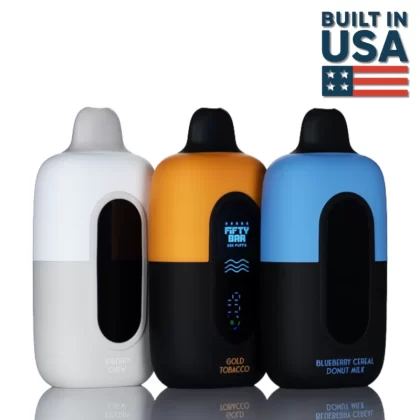 Fifty Bar V2 20K 20,000 Puffs Disposable Vape - 16ML - Frozen Watermelon