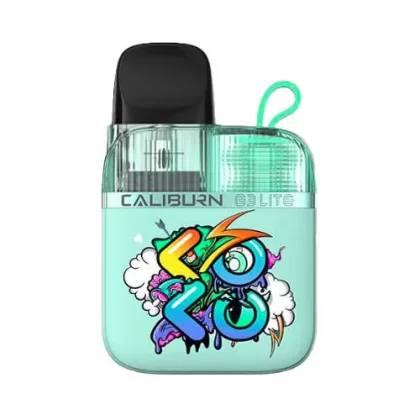 Uwell Caliburn G3 Lite Koko Pod Kit - Graffiti Cyan - Misteliquid Co