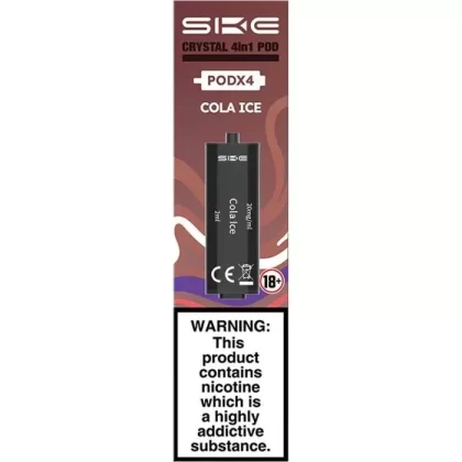 SKE Crystal 4-in-1 Pods – Cola Ice Flavour (5 or 10 Packs)