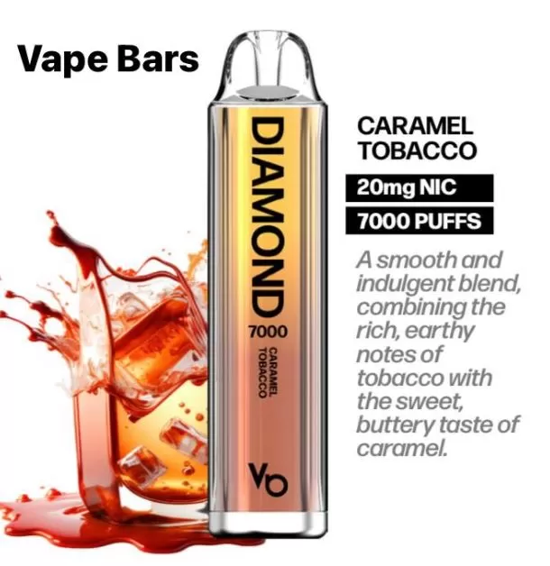 Vapes Bar - Diamond Disposable Vape (7000 Puffs) - Limonada / 20 mg - Image 3