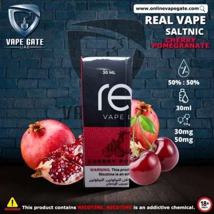 CHERRY POMEGRANATE - REAL VAPE SALTNIC 30ml - 50 mg