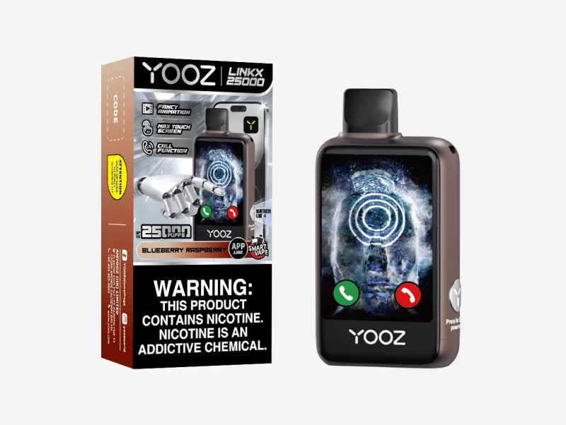 YOOZ Linkx 25000 Rechargeable Disposable Device – 25000 Puffs - Strawberry Banana - Image 2