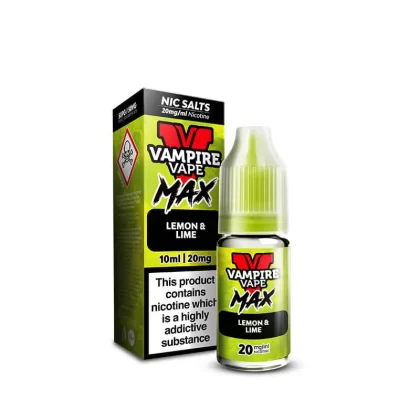 Vampire Vape MAX Lemon Lime Nic Salt E-Liquid 10ml - 20mg