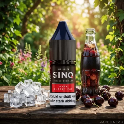 SINQ Nic Salt – Dark Cherry Pop - 20mg/ml, 10mg/ml