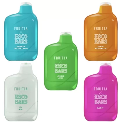 Sale $18.00 – Fruitia – Esco Bars 6000 Puffs 15mL