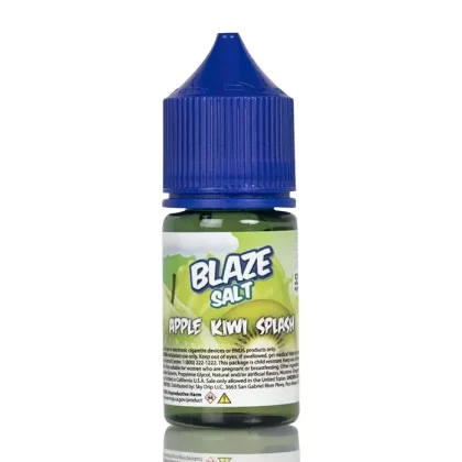 Apple Kiwi SPLASH – Blaze SALT E-Liquid – 30mL