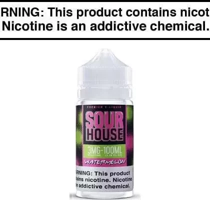 WATERMELON BY SOUR HOUSE E LIQUID 100ML - Vapejuice