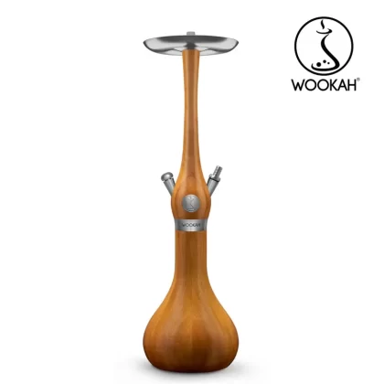 Wookah Classic Iroko - Edelstahl / Holz
