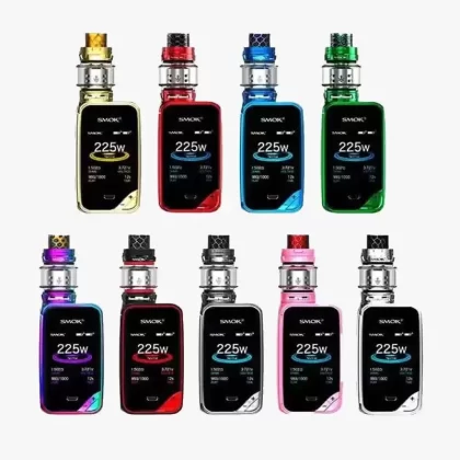 Smok X-Priv Kit 225W - Black and Red, Gold