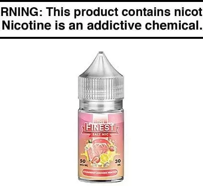 STRAWBERRY LEMONADE MENTHOL BY THE FINEST SALT NIC 30ML - Vapejuice