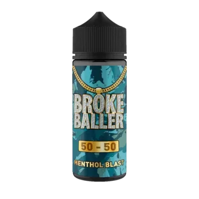 MENTHOL BLAST E LIQUID BY BROKE BALLER 100ML 50VG