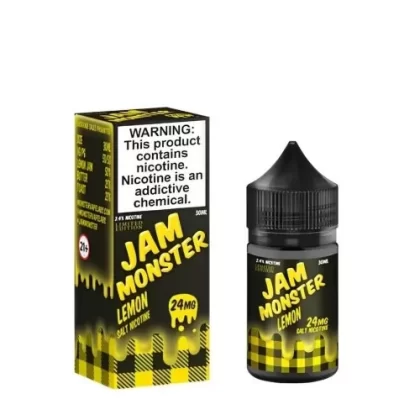 Jam Monster Salt E-Liquid – Lemon 30ml - Vape Product; Vape Product, Vape Product