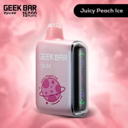Juicy Peach Ice Geek Bar Pulse - Skullvaping