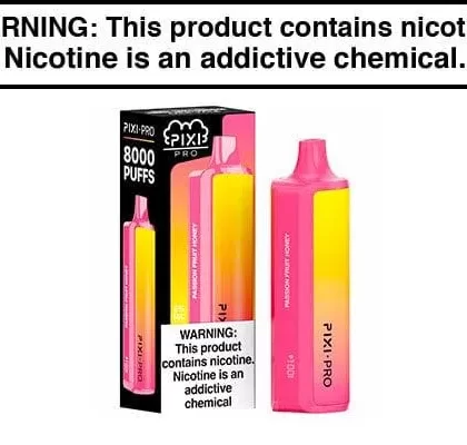 PUFF PIXI PRO DISPOSABLE VAPE – 8000 PUFFS - Vapejuice