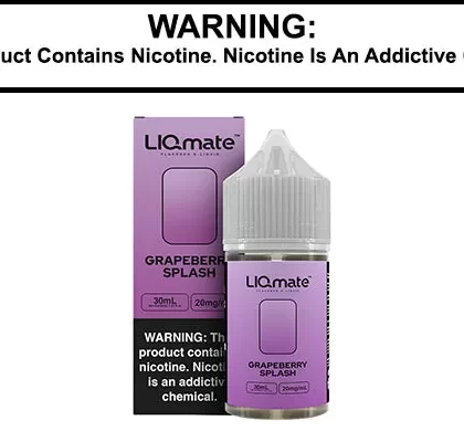 GRAPEBERRY SPLASH BY 7 DAZE LIQMATE SALTS 30ML - Vapejuice