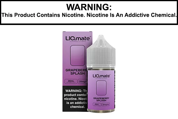 GRAPEBERRY SPLASH BY 7 DAZE LIQMATE SALTS 30ML - Vapejuice