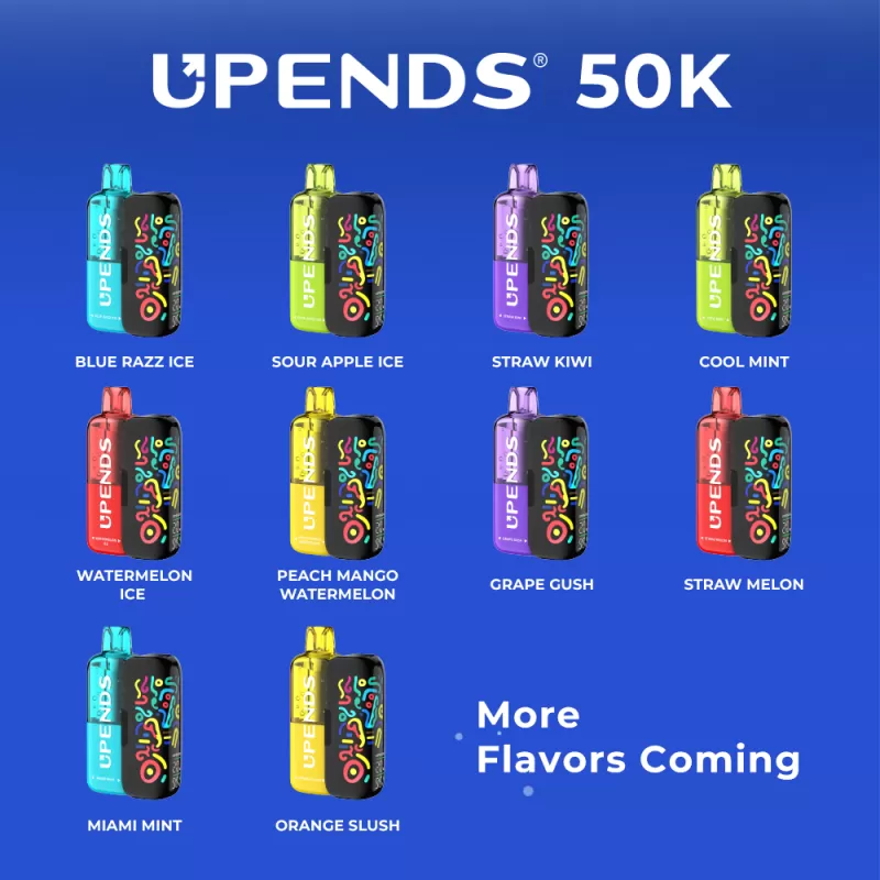 Upends UP9 50K Puffs Disposable KIT - Image 2