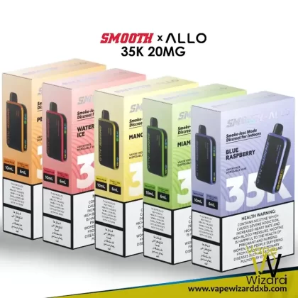 Smooth Allo 35000 Puffs Disposable Vape in Dubai - Vapewizarddxb