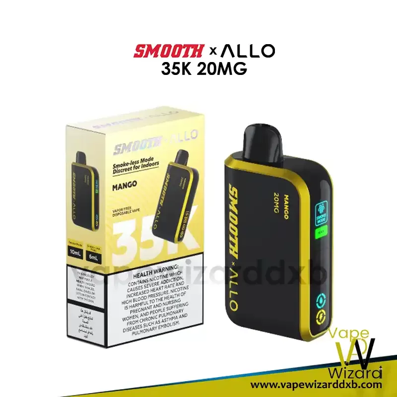 Smooth Allo 35000 Puffs Disposable Vape in Dubai - Vapewizarddxb - Image 2