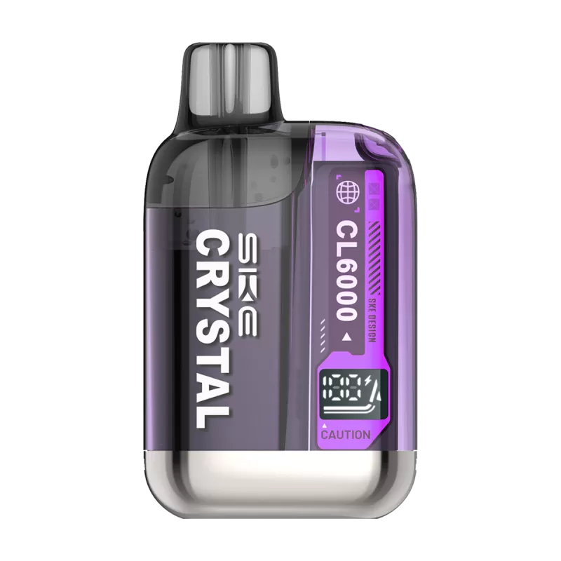 SKE Crystal CL6000 Big Puff Vape - Watermelon Ice - Ecigwizard - Image 3