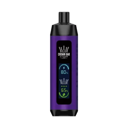 Grape Mint Al Fakher Crown Bar PRO 8000 - Huffvape