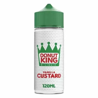 Vanilla Custard E-Liquid by Donut King – 100ml 0mg