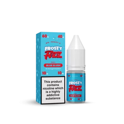 Frosty Fizz Blue Slush Nic Salt E-Liquid - 10 Pack