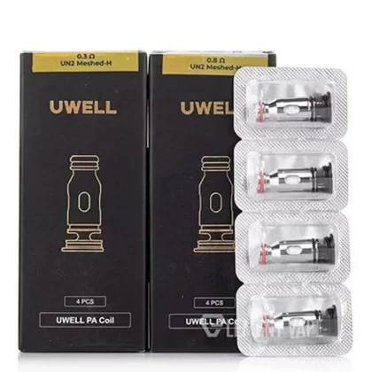 UWELL PA Vape Coil - Pack Count#4 Pack~Resistance#0.3ohm>0.8ohm