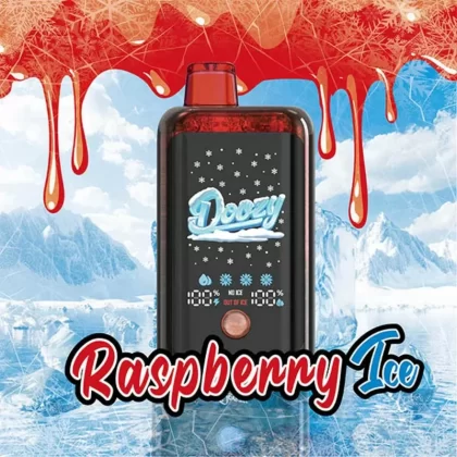 DOOZY ICE CUBE 40K Disposable Vape – Raspberry Ice