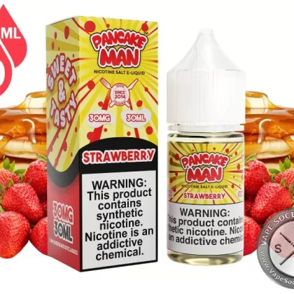 Strawberry PANCAKE MAN SALT 30ml
